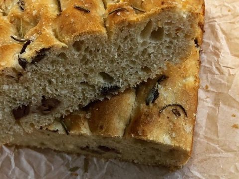 Ελιόψωμο Σαν Focaccia
