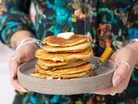 Πρωτεϊνικά Pancakes Κινόα